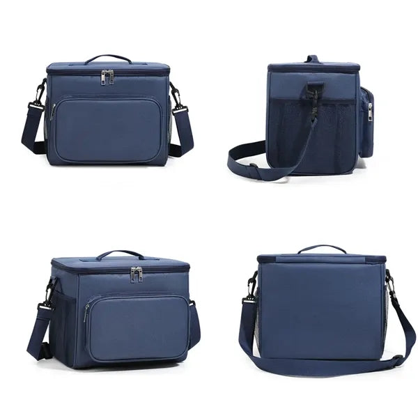 Insulated Lunch Bag With Adjustable Shoulder Strap