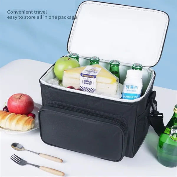 Insulated Lunch Bag With Adjustable Shoulder Strap