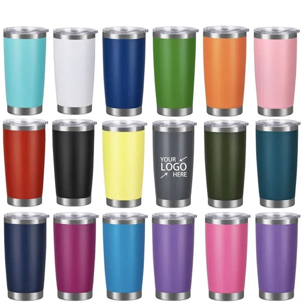 20oz Stainless Steel Tumbler Fit Car Cup Holder