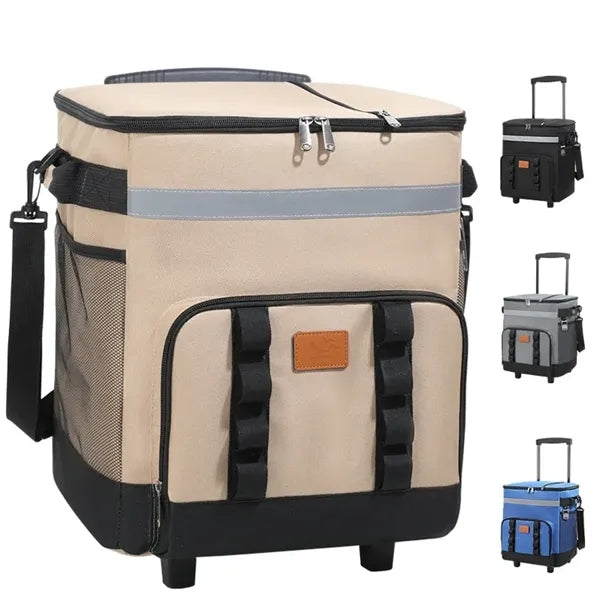 Large Capacity Rolling Cooler