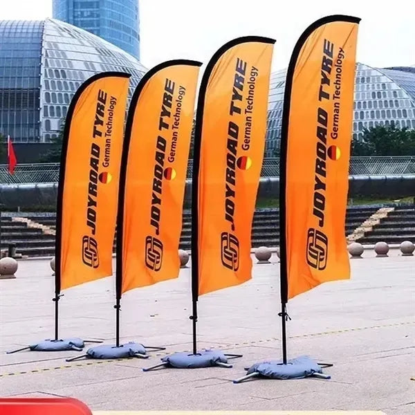Knife Advertising Beach Flags