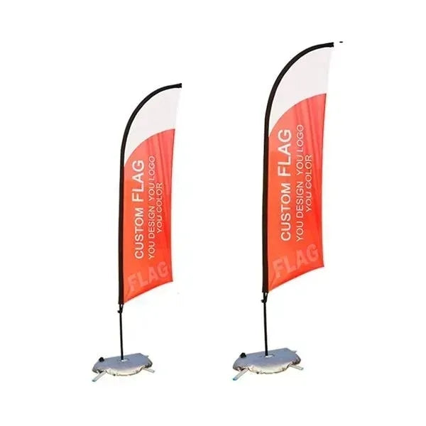 Knife Advertising Beach Flags