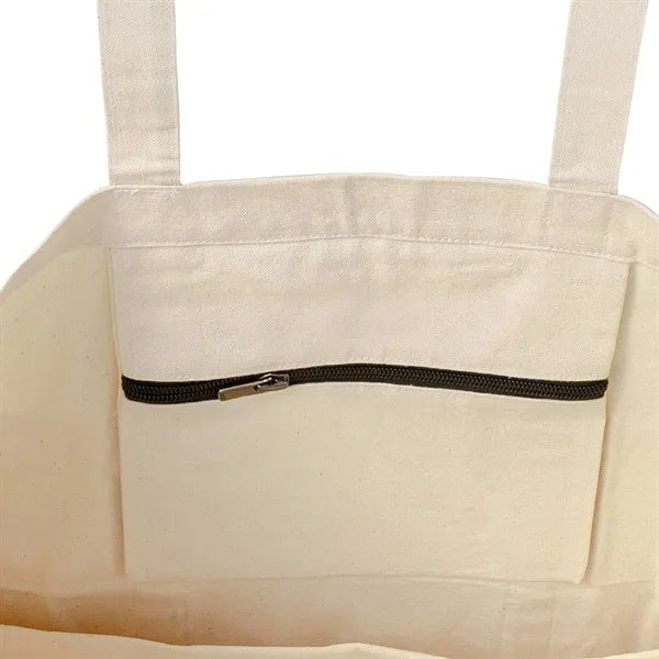 Organic Utility Canvas Tote Bag