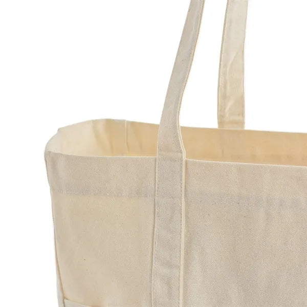 Organic Utility Canvas Tote Bag