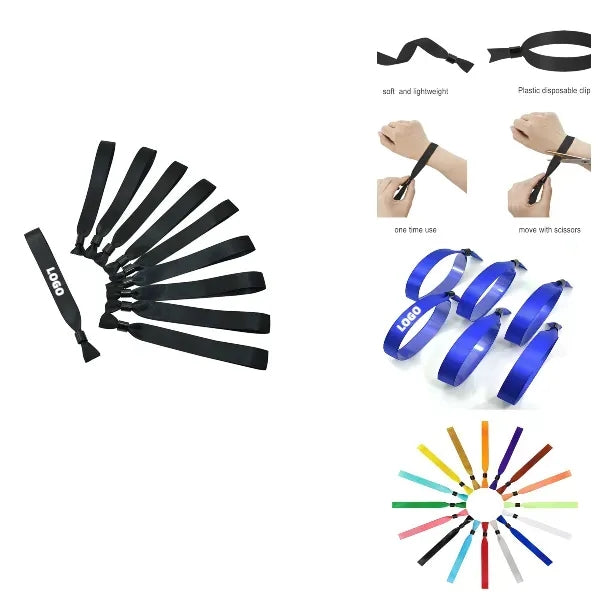 Disposable Ribbon Wristbands