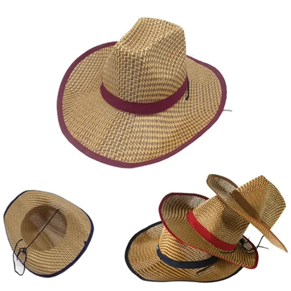 Summer Beach Cowboy Straw Hat