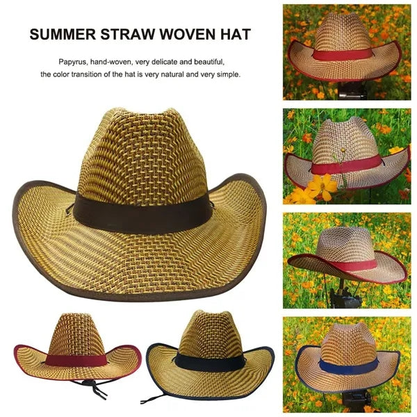 Summer Beach Cowboy Straw Hat