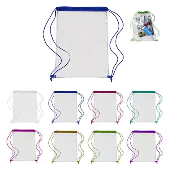 PVC Drawstring Backpack
