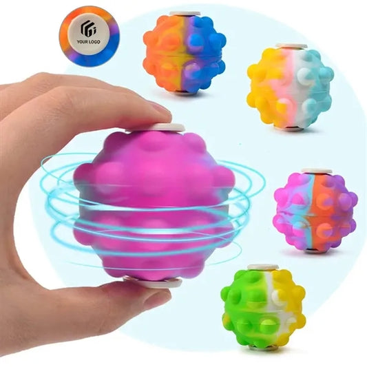 Multi Color Fidget Toy Stress Relief Ball for Kids Adult