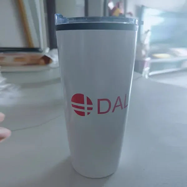 20 OZ stainless steel outside plastic inside car cup