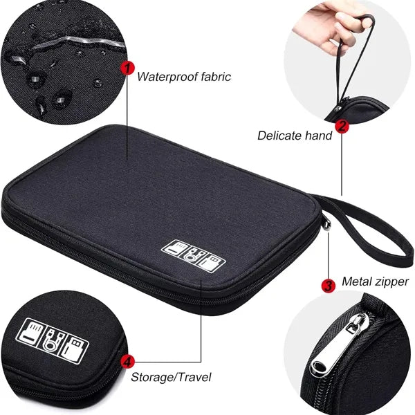 Travel Electronics Organizer Portable