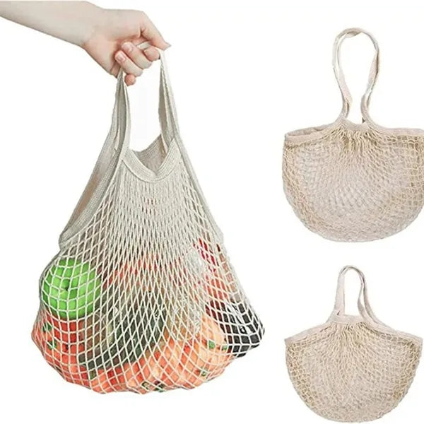 Organic Cotton Mesh Grocery Bag