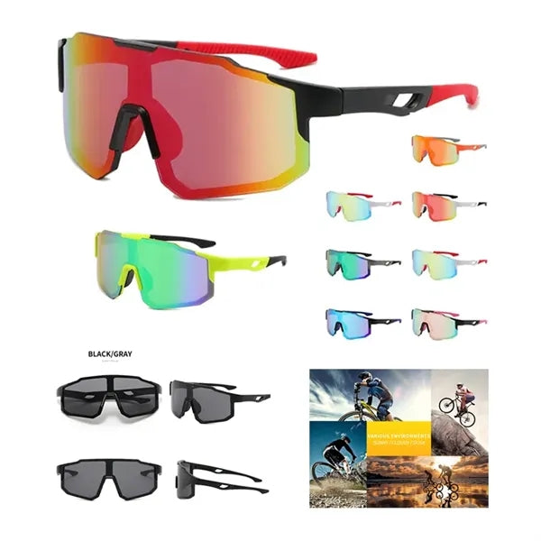 UV Shield Polarized Cycling Glasses for Sports Enthusiasts