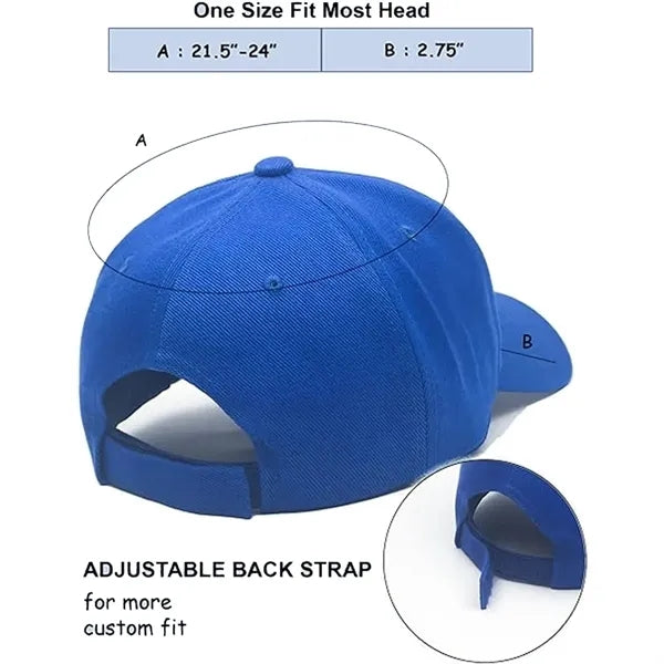 Baseball Cap Adjustable Size