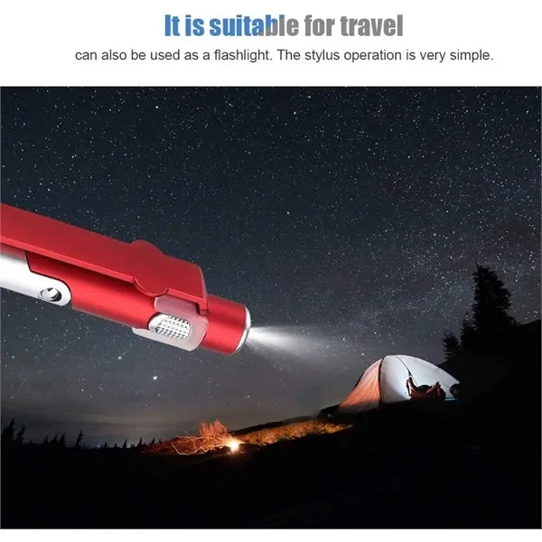4 in 1 Touch Screen Capacitive Ballpoint Pens With LED Light