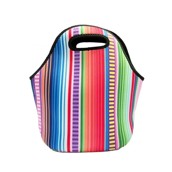 Insulated Neoprene Lunch Tote Keep Meals Fresh On the Go