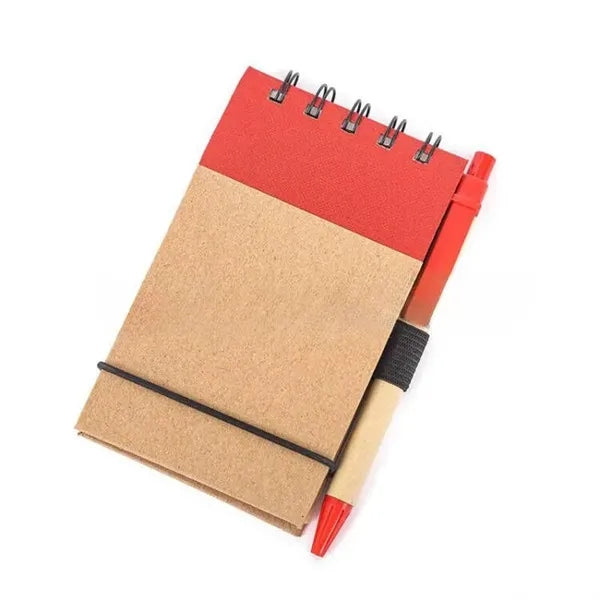 Eco-Inspired Spiral Jotter w/ Pen