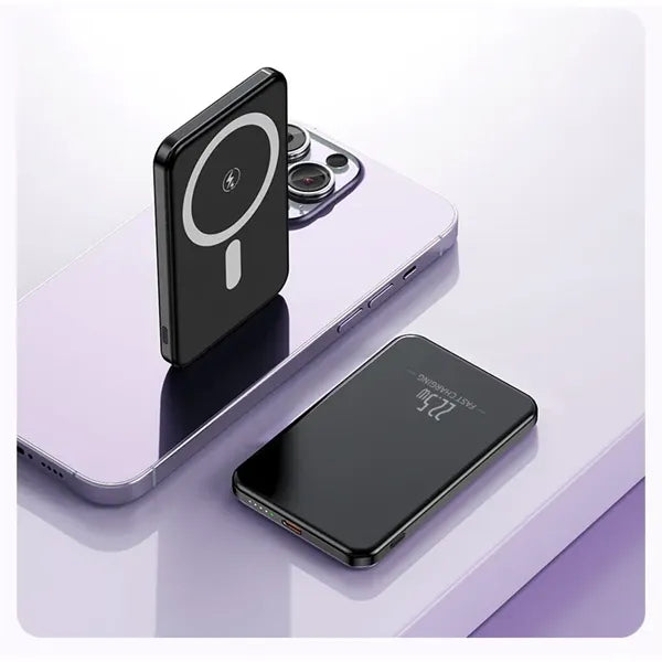 Magnetic Wireless Charger Ultra Slim Power Bank