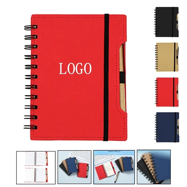Eco Friendly Custom Logo Notebook
