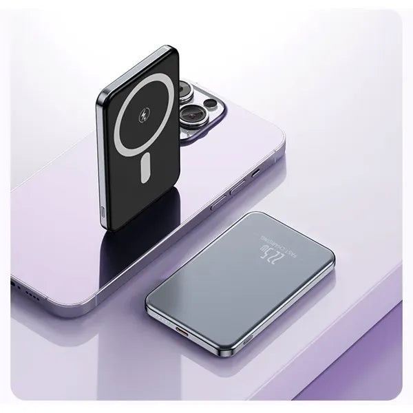 Magnetic Wireless Charger Ultra Slim Power Bank