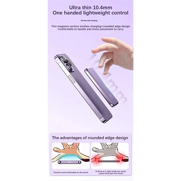 Magnetic Wireless Charger Ultra Slim Power Bank