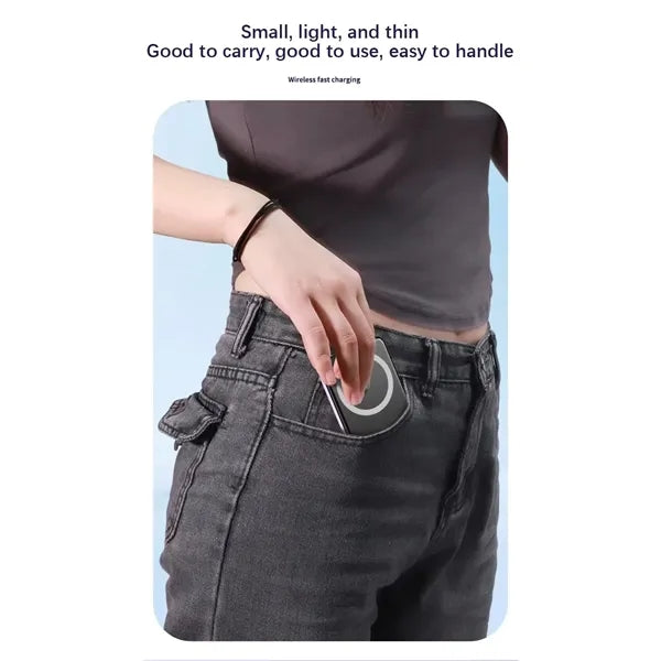 Magnetic Wireless Charger Ultra Slim Power Bank