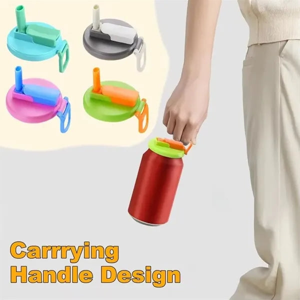 Can Covers with Straw