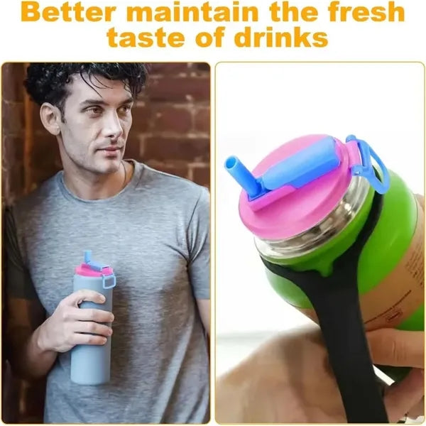 Can Covers with Straw