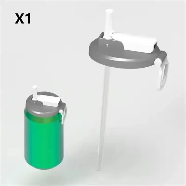 Can Covers with Straw