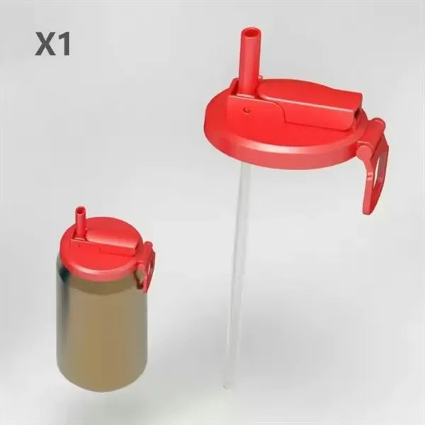 Can Covers with Straw
