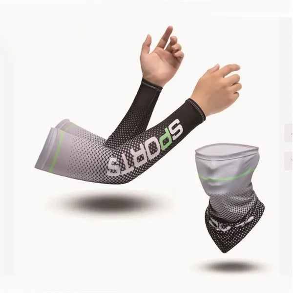 Elastic Outdoor Seamless Cool Arm Sleeves