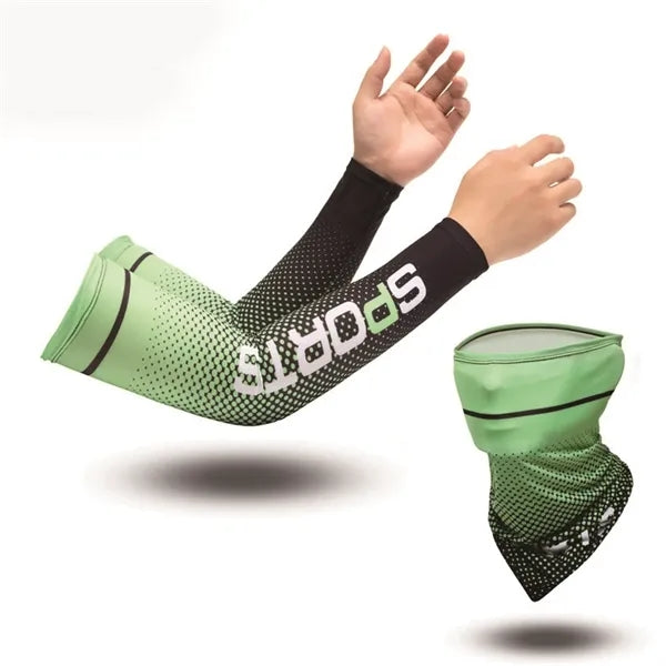 Elastic Outdoor Seamless Cool Arm Sleeves
