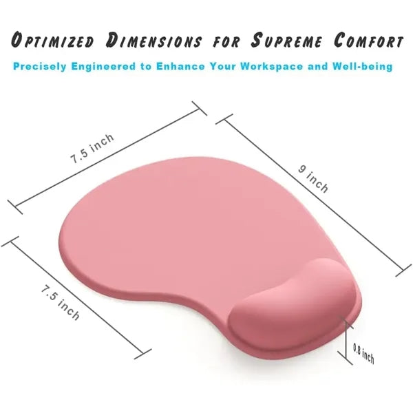 Office Mousepad with Gel Wrist Support sealing packing