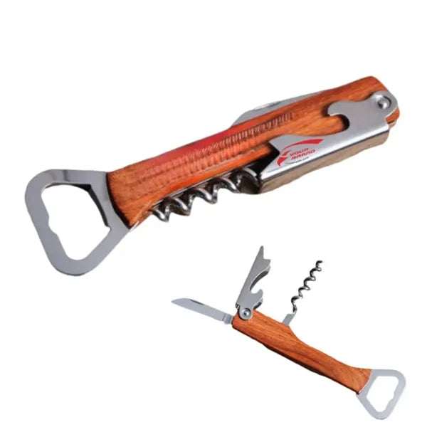 Engraved Wine Beer Bottle Opener Corkscrew Multi tool