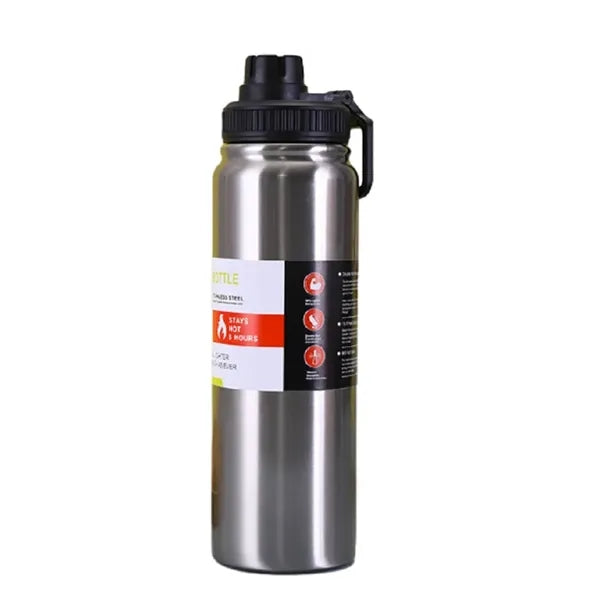 Large Capacity Leakproof Stainless Steel Sports Water Bottle