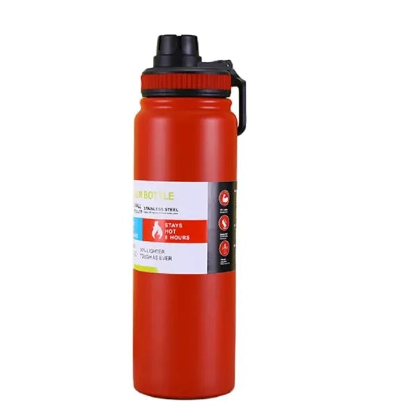 Large Capacity Leakproof Stainless Steel Sports Water Bottle