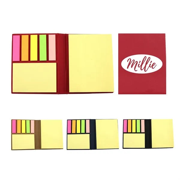 Eco-friendly Covered Sticky Note Pad Gift for Student