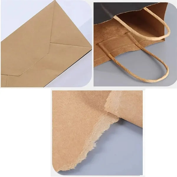 Kraft Paper Shopper Tote Bag