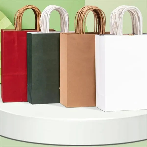 Kraft Paper Shopper Tote Bag