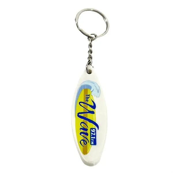 Surfboard Bottle Opener Keychain