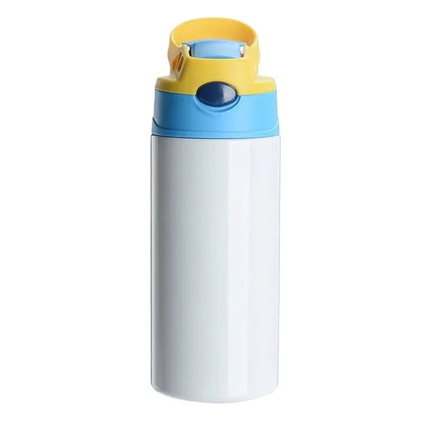 12oz Insulated Stainless Steel Bottle Straw Lid Handle