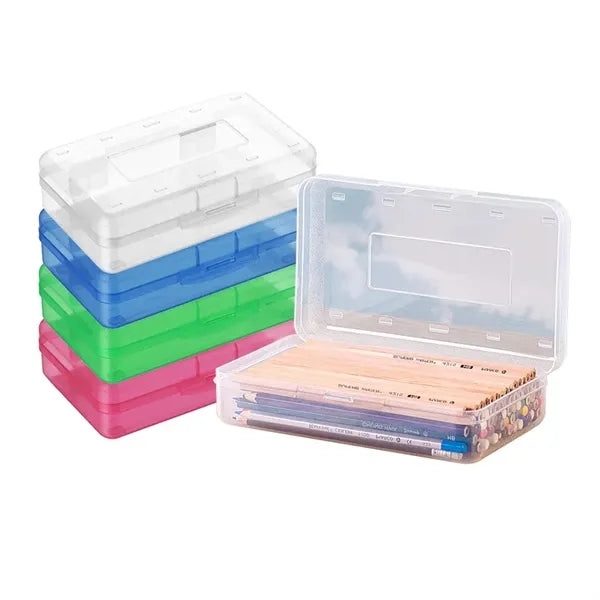 Basics Plastic Pencil Box Customized