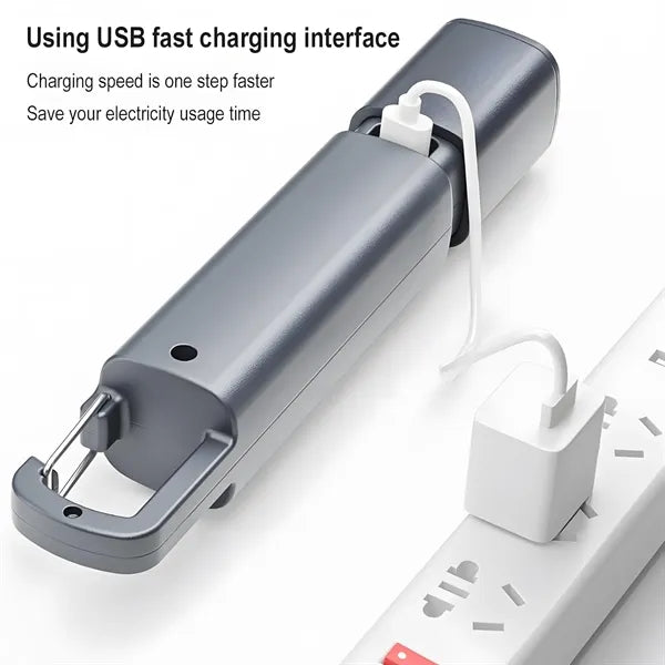 Mini Portable USB Rechargeable Flashlight for Outdoor Use