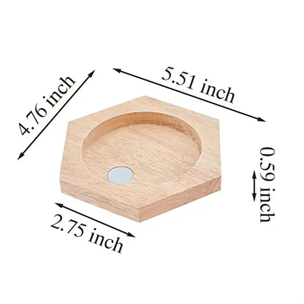 Wooden Honeycomb Medal Hanger Display for Home Decor