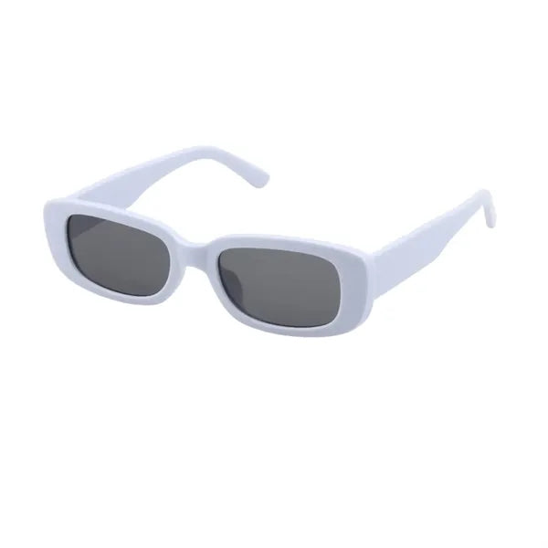 Unisex Rectangle Polycarbonate Sunglasses