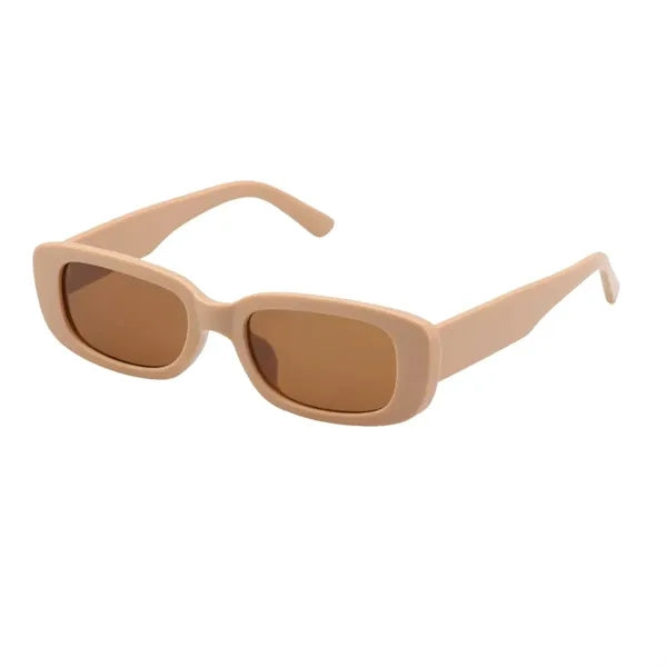 Unisex Rectangle Polycarbonate Sunglasses