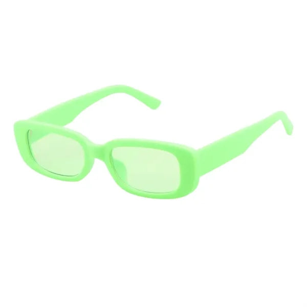 Unisex Rectangle Polycarbonate Sunglasses