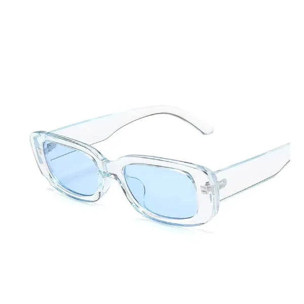 Unisex Rectangle Polycarbonate Sunglasses