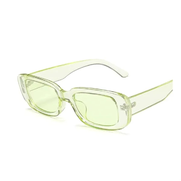 Unisex Rectangle Polycarbonate Sunglasses