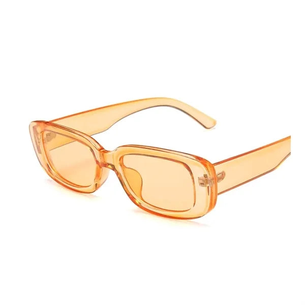 Unisex Rectangle Polycarbonate Sunglasses